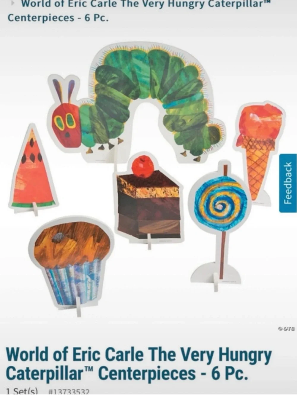The Very Hungry Caterpillar Party Decorations Bundle